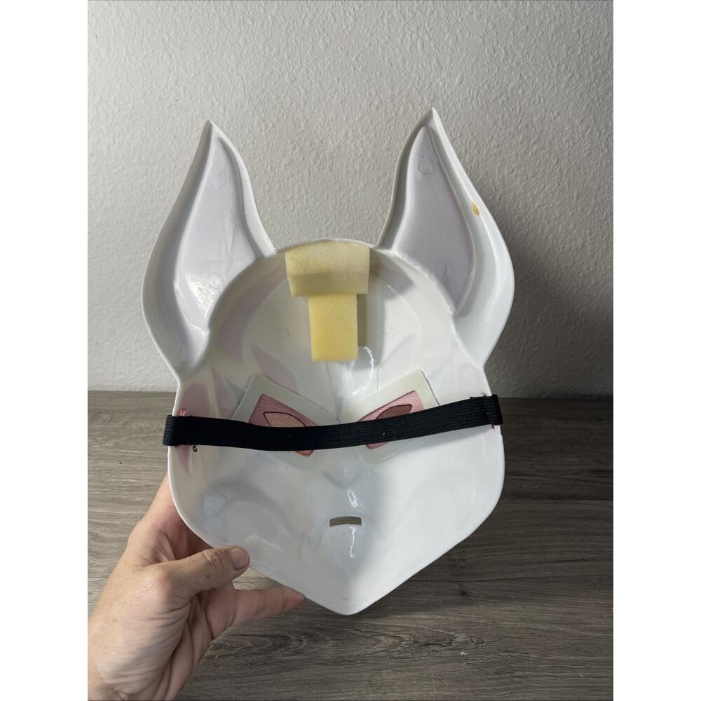 Fortnite Drift Fox Mask Adult Teen Plastic Cosplay Halloween - Picture 5 of 6